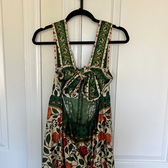 Gorgeous Farm Rio Garden Tapestry maxi dress - Sand, size M, NWT! - Picture 8 of 12